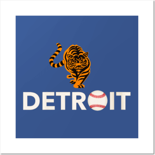 Detroit Baseball Tigers are coming Posters and Art